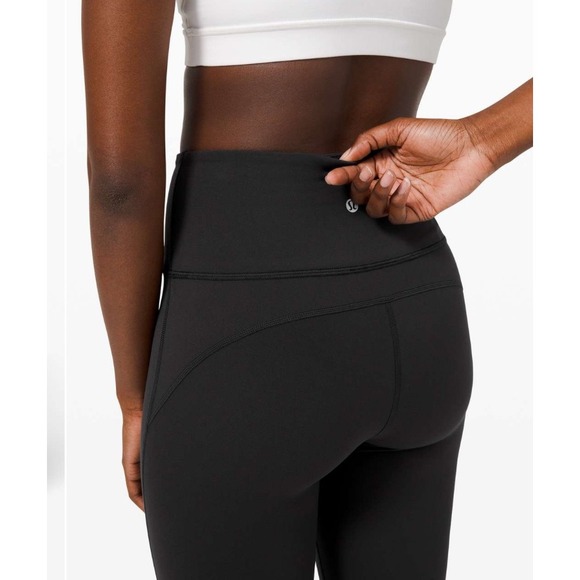 Lululemon Groove Pant Flare Super High-Rise Nulu Black Women's Size 2 - Picture 5 of 12